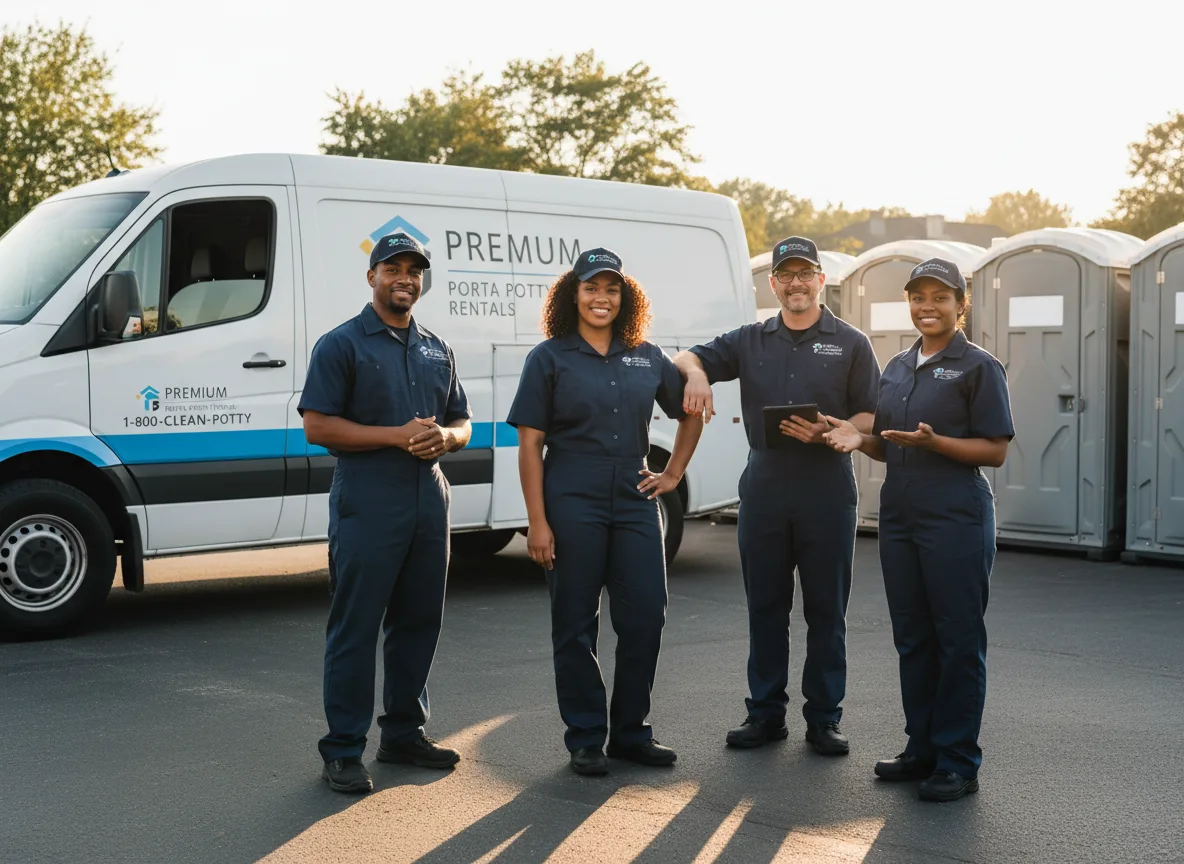 VIP Portable Toilets company in Rogers, ND